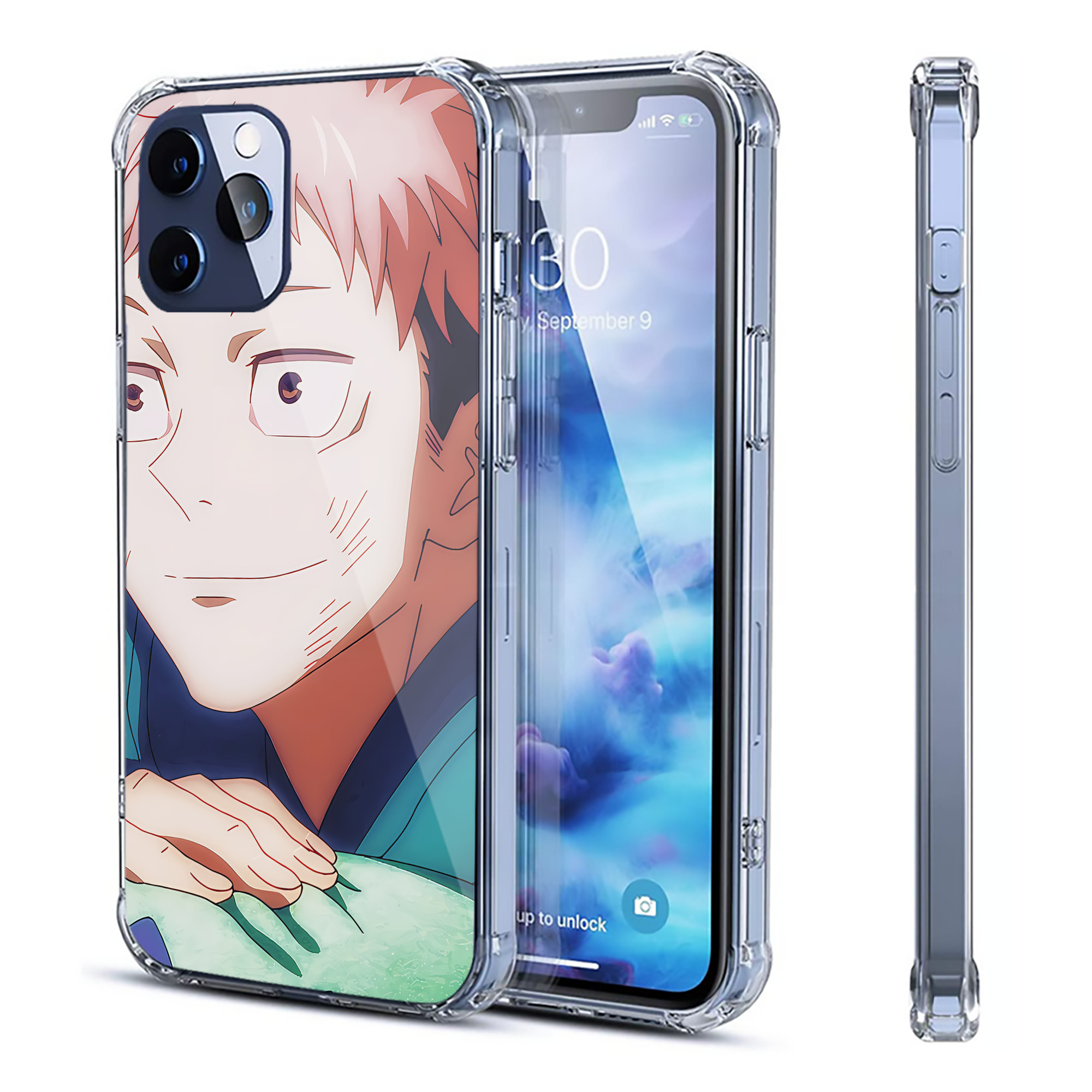 （画像用） SPY×FAMILY间谍家家酒 【iPhone 12シリーズ対応】透明スマホケース（クリアソフトケース）